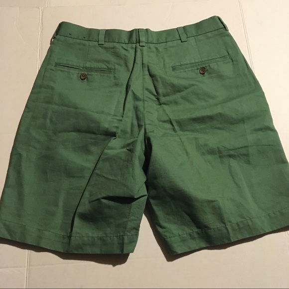 Brooks Brothers Other - Brooks Brothers Green 32 cotton linen woven Shorts